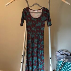 NWOT LuLaRoe Ana dress size XS